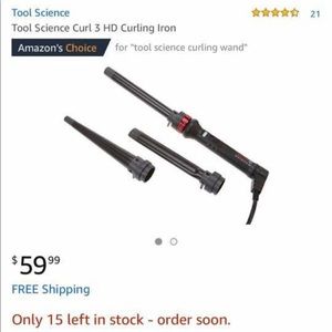 Curling wand